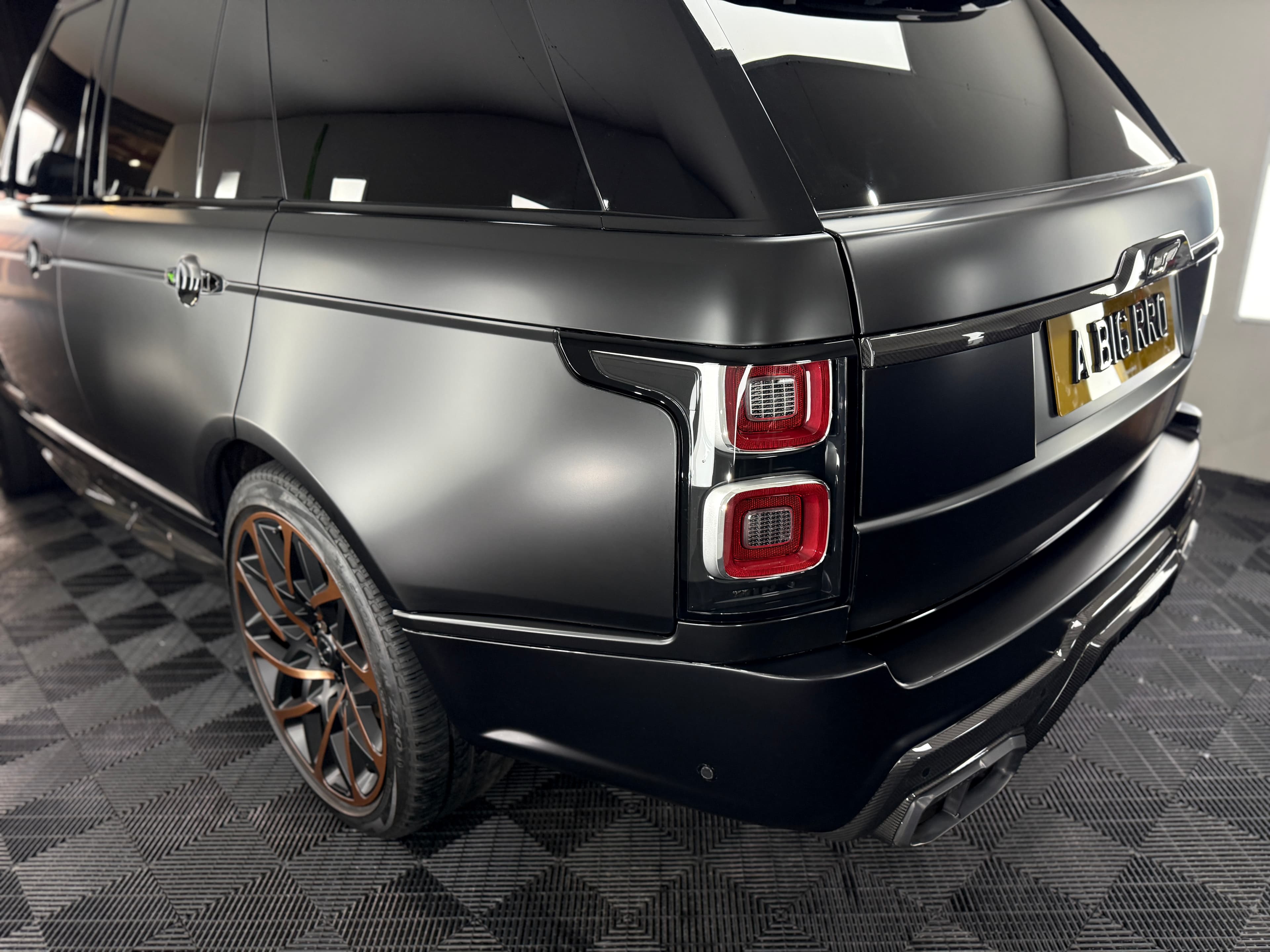 2021 Range Rover Overfinch Full Stealth PPF Transformation